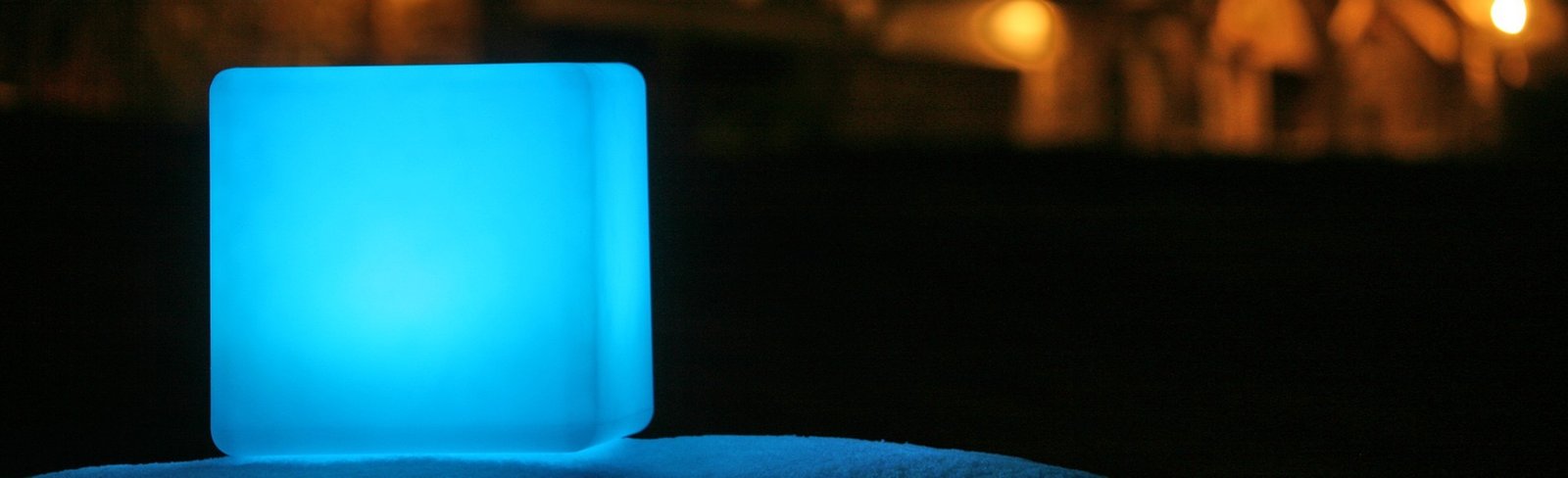 4 Idées déco avec un cube lumineux