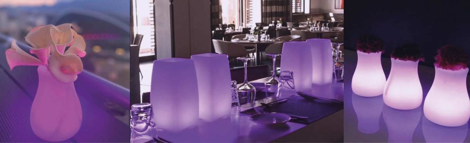 Sublimez vos tables avec les lampes à poser LED !