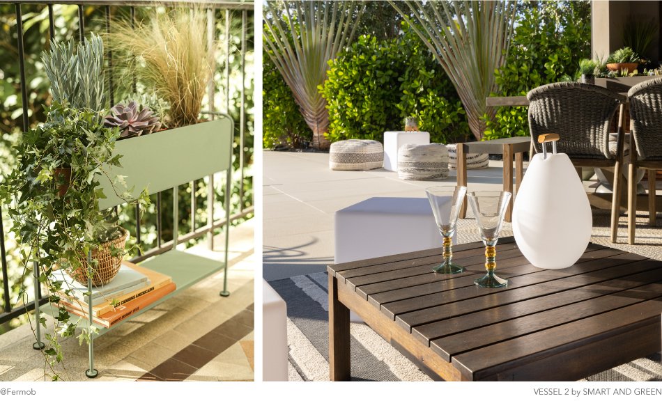 lampe connectée pour decoration nature