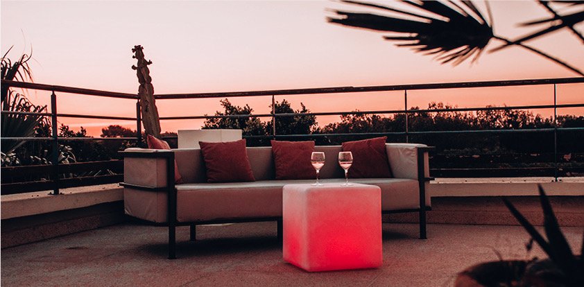 Cube Lumineux Lampe LED Bluetooth SMART AND GREEN